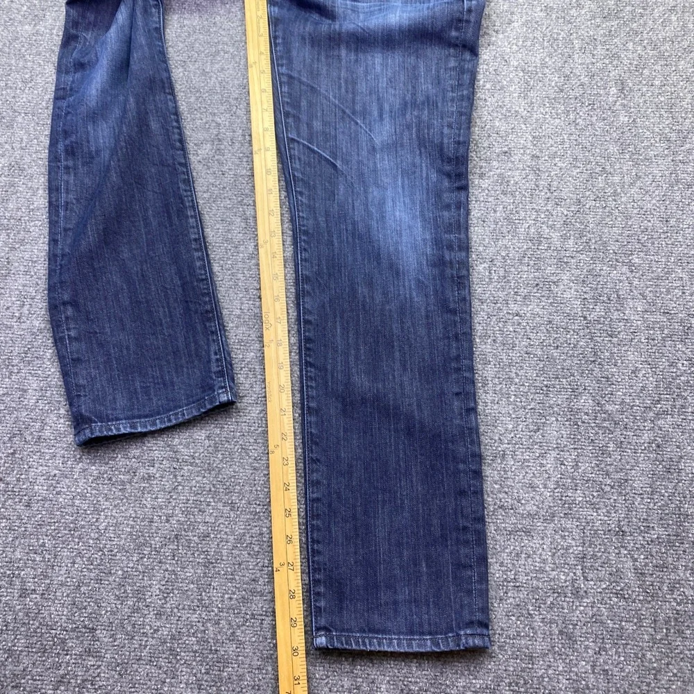 Lucky Brand 121 Heritage Slim Jeans Mens 29x30 Dark Wash Candiani Denim 7M12119